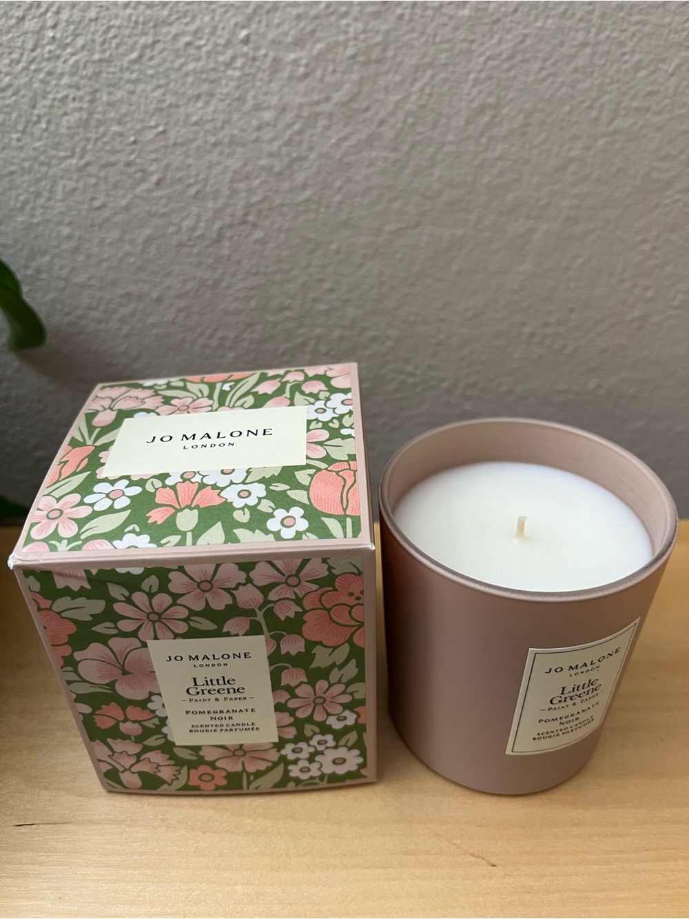 NIB Jo Malone London Little Greene Pomegranate Noir Scented Candle 7oz